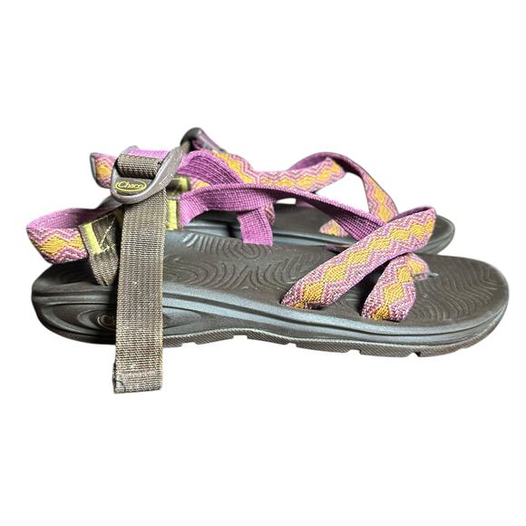 Chaco Women's Zvolv 2 Sport Strappy Sandal Size 9 Pink Orange walking hiking - Picture 2 of 12